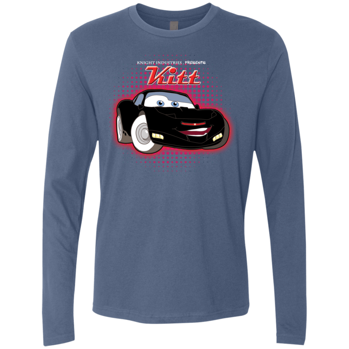 T-Shirts Indigo / S KITT McQueen Men's Premium Long Sleeve