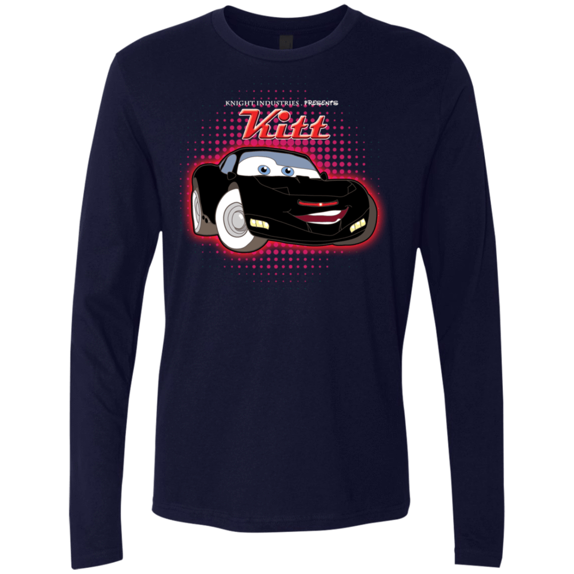 T-Shirts Midnight Navy / S KITT McQueen Men's Premium Long Sleeve