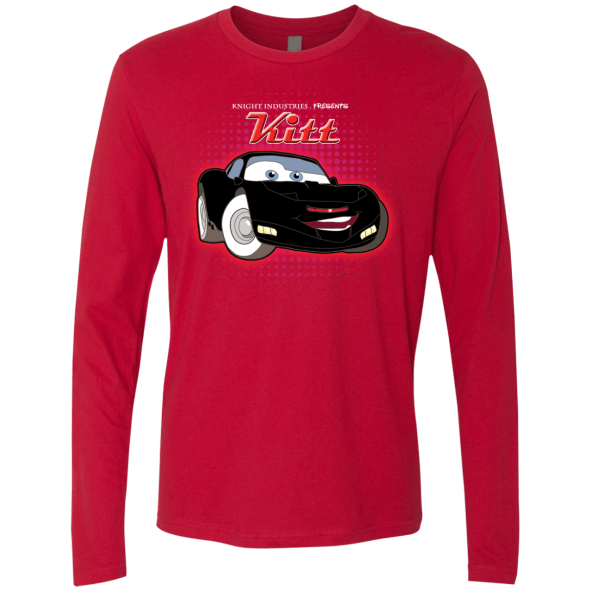 T-Shirts Red / S KITT McQueen Men's Premium Long Sleeve