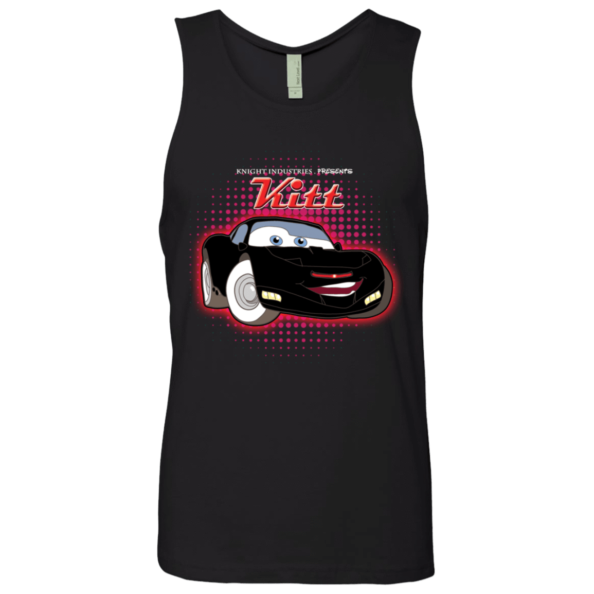 T-Shirts Black / S KITT McQueen Men's Premium Tank Top
