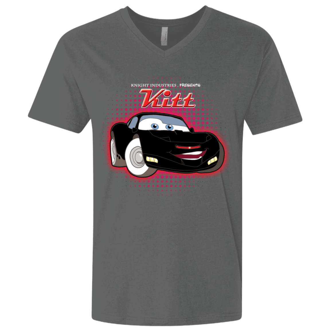T-Shirts Heavy Metal / X-Small KITT McQueen Men's Premium V-Neck