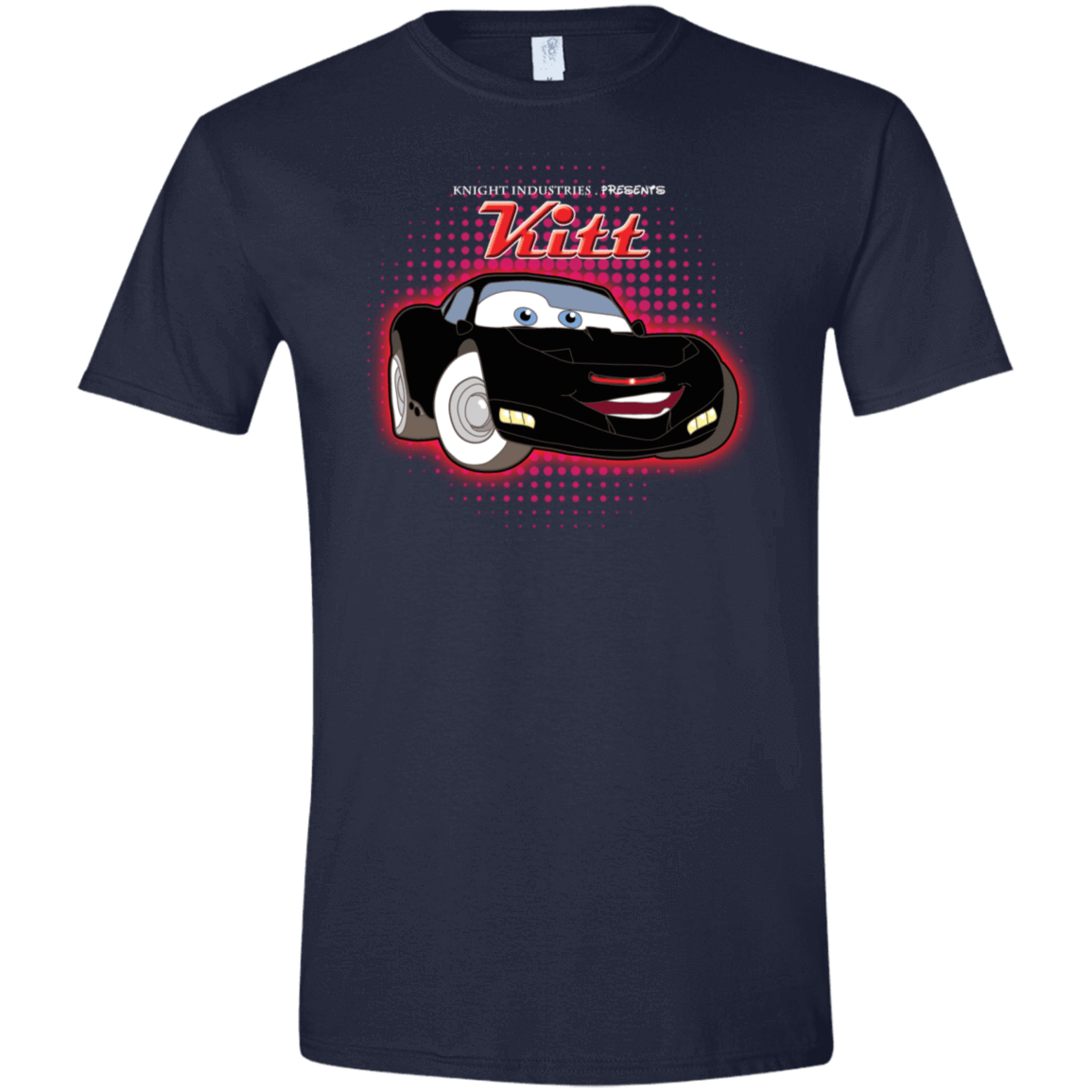 T-Shirts Navy / X-Small KITT McQueen Men's Semi-Fitted Softstyle
