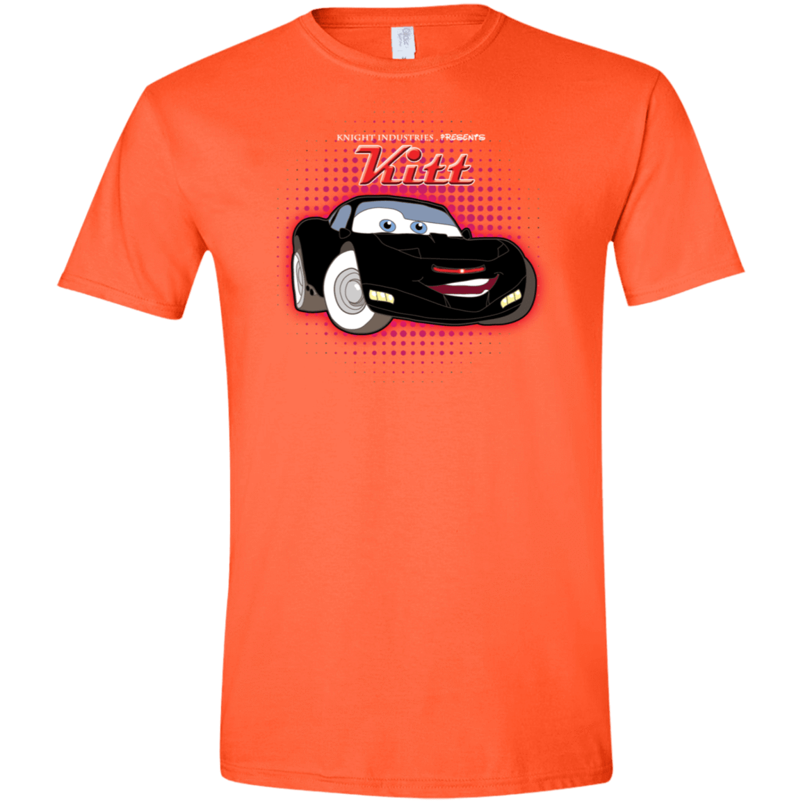 T-Shirts Orange / S KITT McQueen Men's Semi-Fitted Softstyle