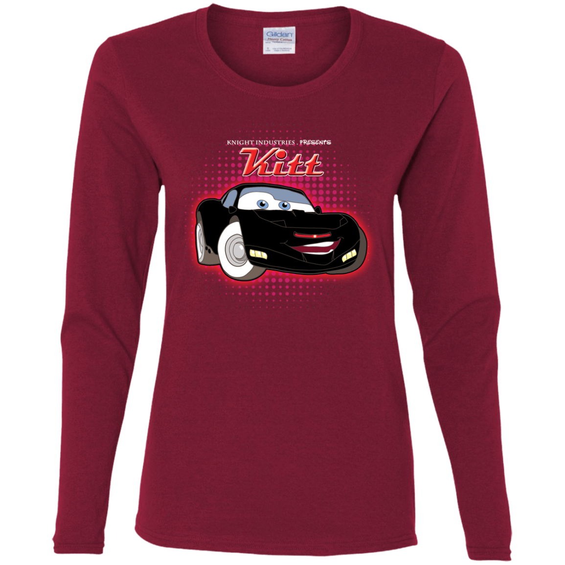T-Shirts Cardinal / S KITT McQueen Women's Long Sleeve T-Shirt
