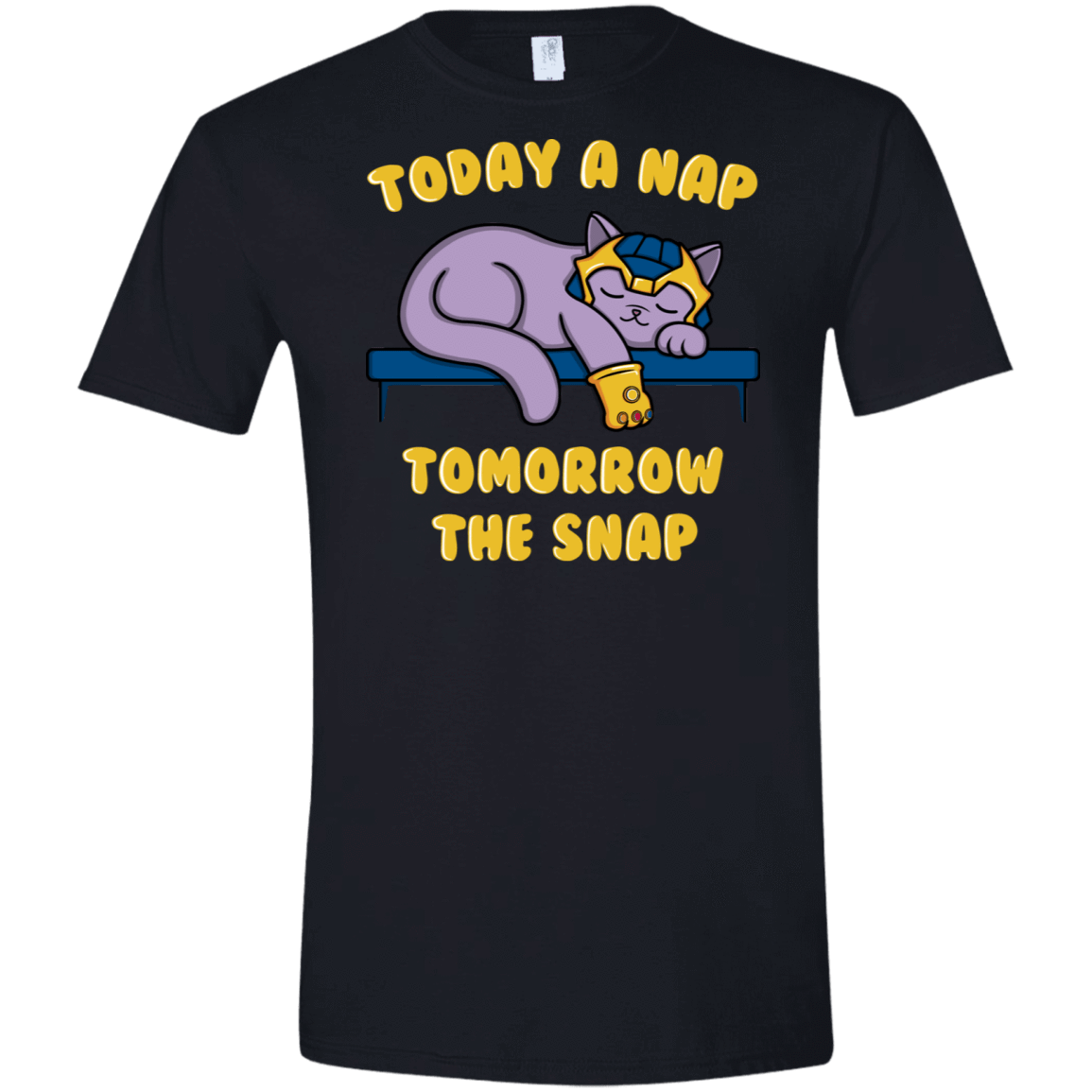 T-Shirts Black / X-Small Kitthanos Men's Semi-Fitted Softstyle