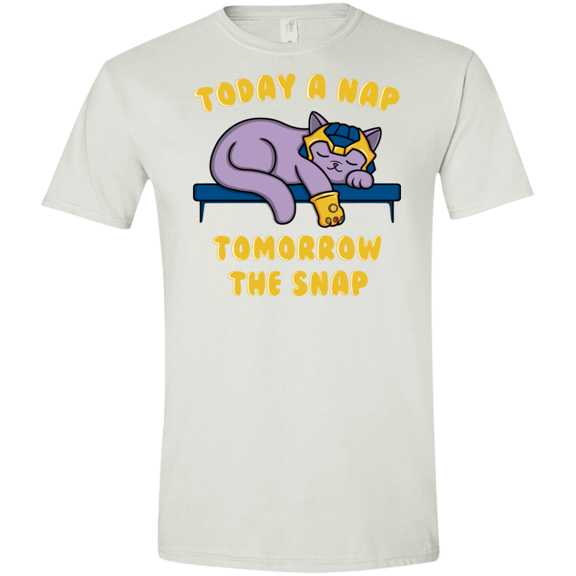 T-Shirts White / X-Small Kitthanos Men's Semi-Fitted Softstyle