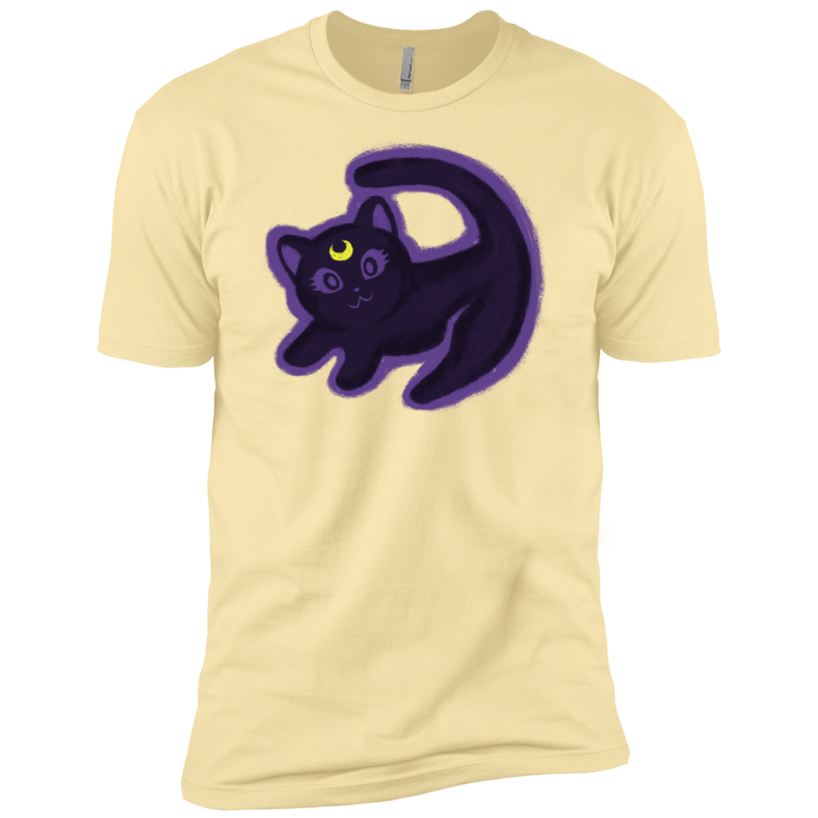 T-Shirts Banana Cream / X-Small Kitty Queen Men's Premium T-Shirt