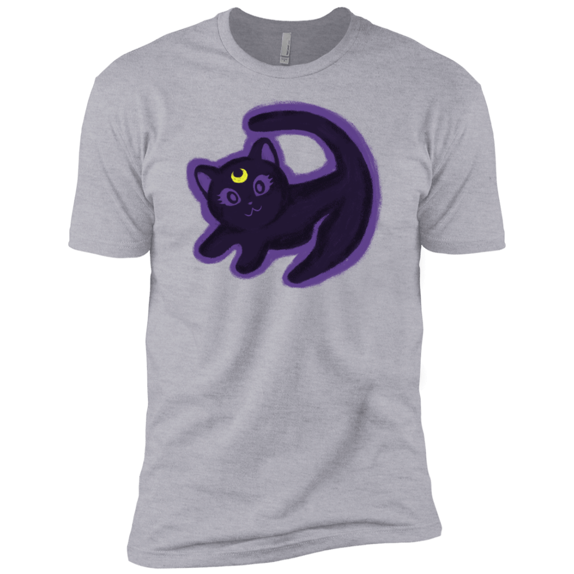 T-Shirts Heather Grey / X-Small Kitty Queen Men's Premium T-Shirt