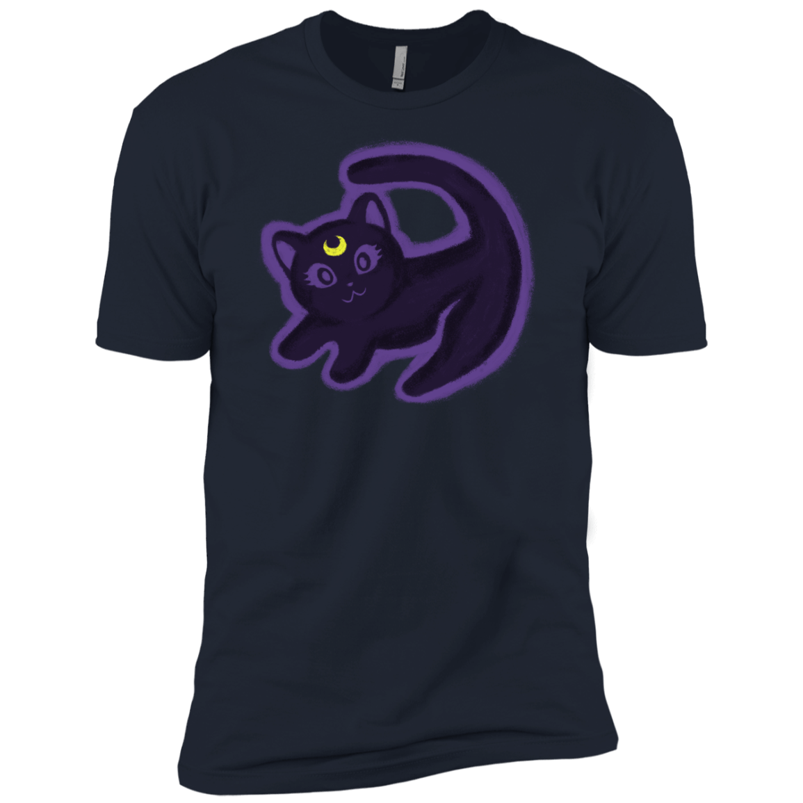 T-Shirts Midnight Navy / X-Small Kitty Queen Men's Premium T-Shirt