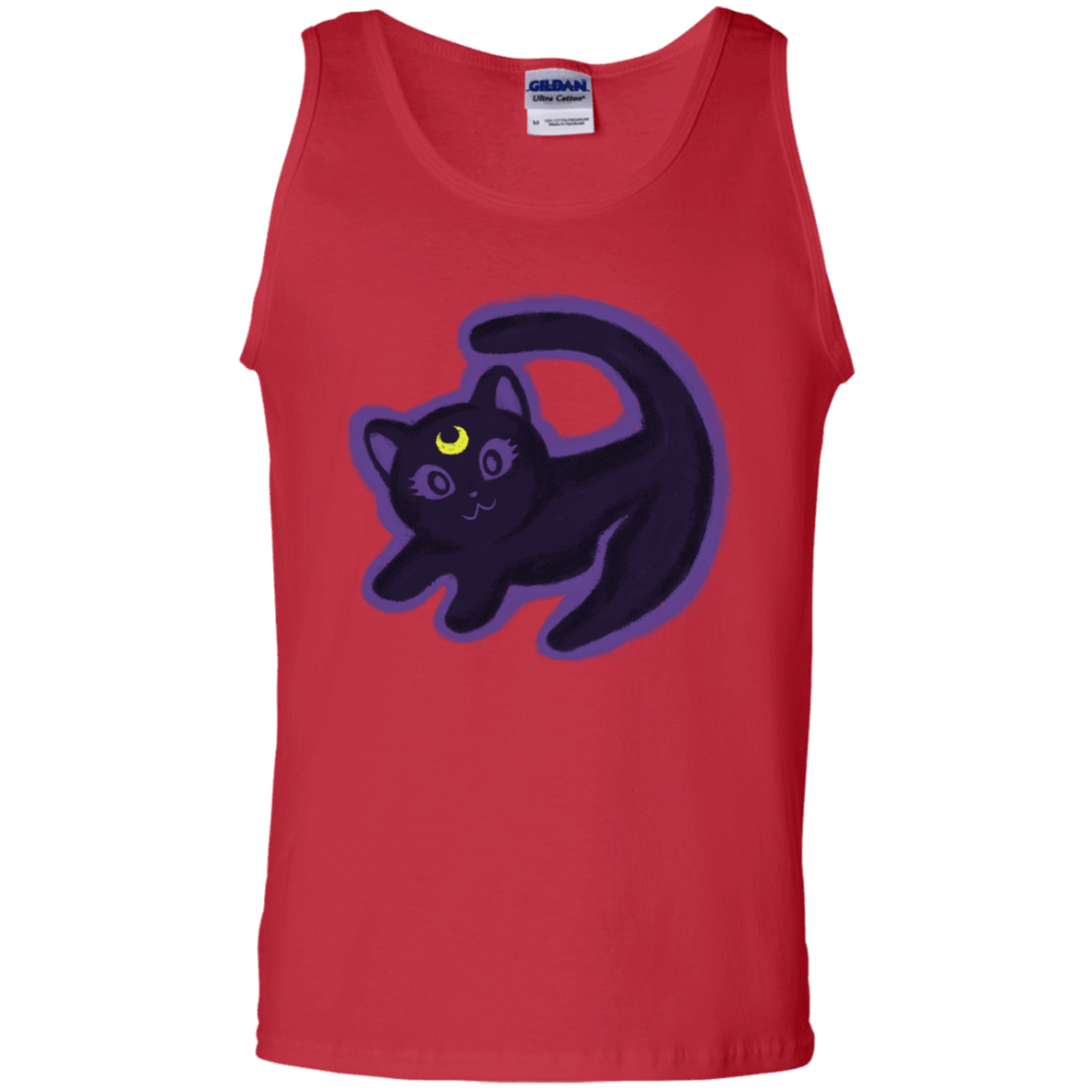 T-Shirts Red / S Kitty Queen Men's Tank Top