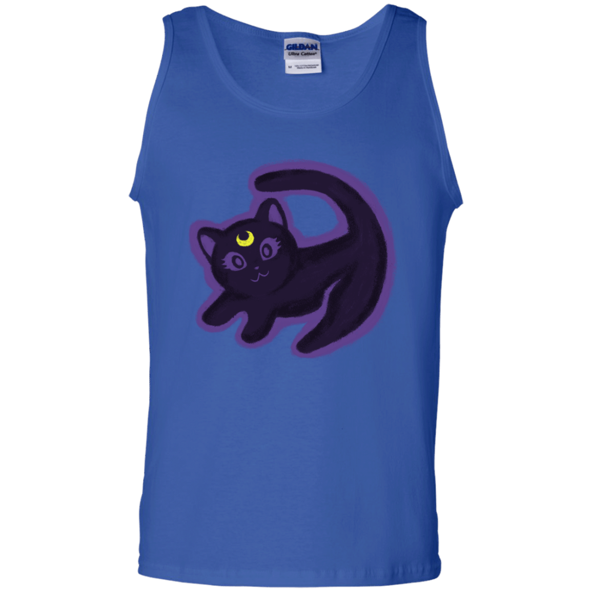 T-Shirts Royal / S Kitty Queen Men's Tank Top
