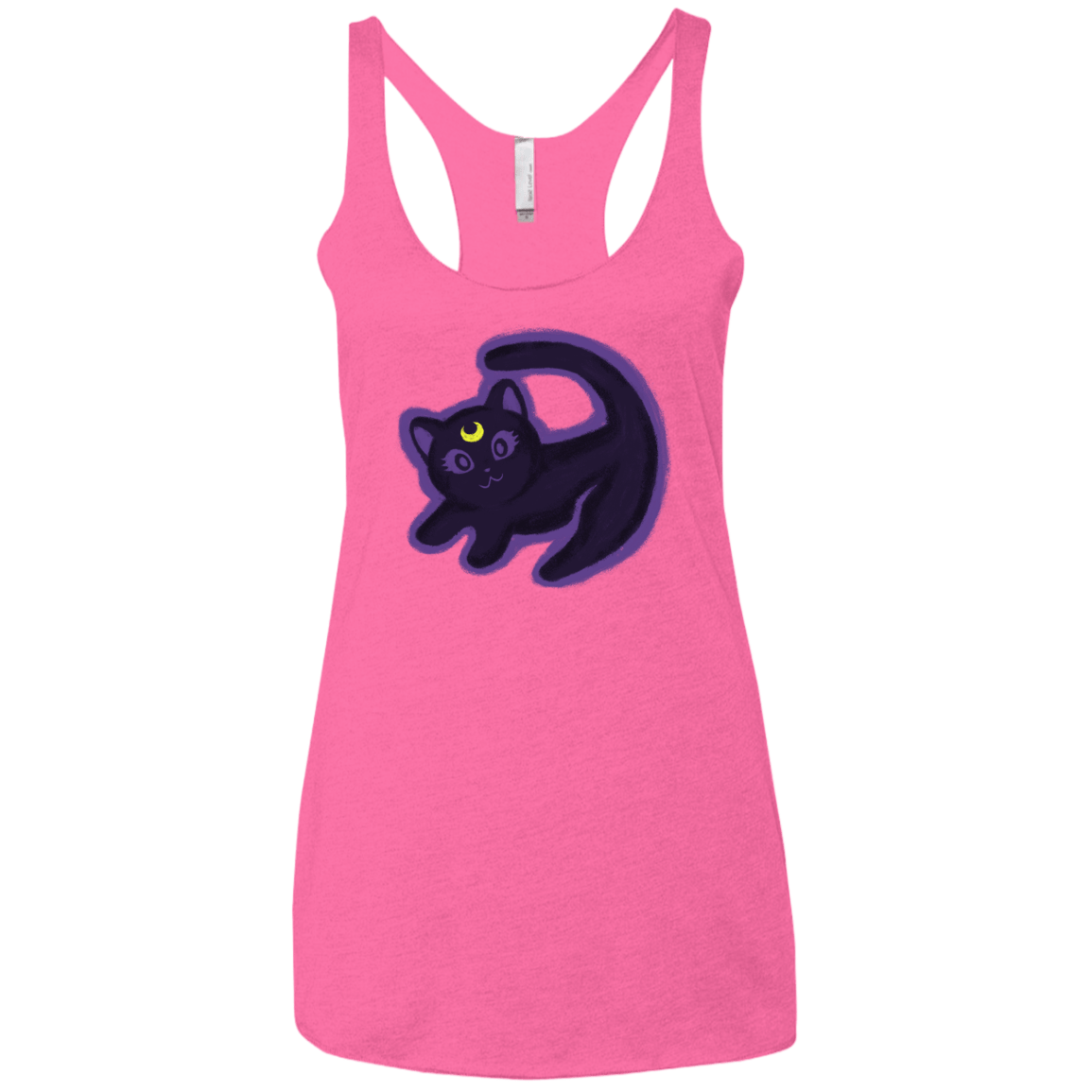 T-Shirts Vintage Pink / X-Small Kitty Queen Women's Triblend Racerback Tank