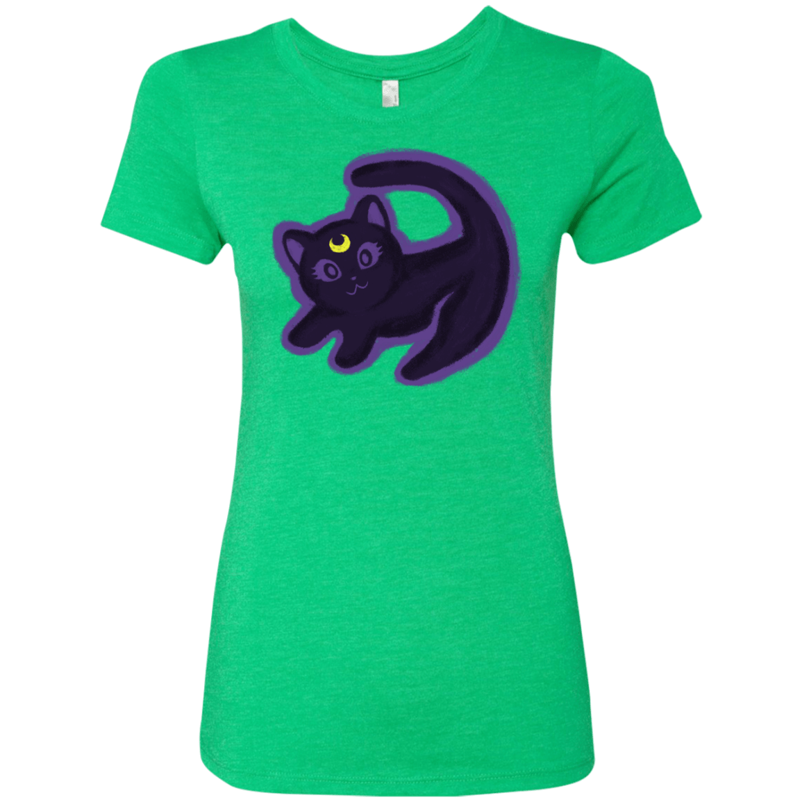 T-Shirts Envy / S Kitty Queen Women's Triblend T-Shirt