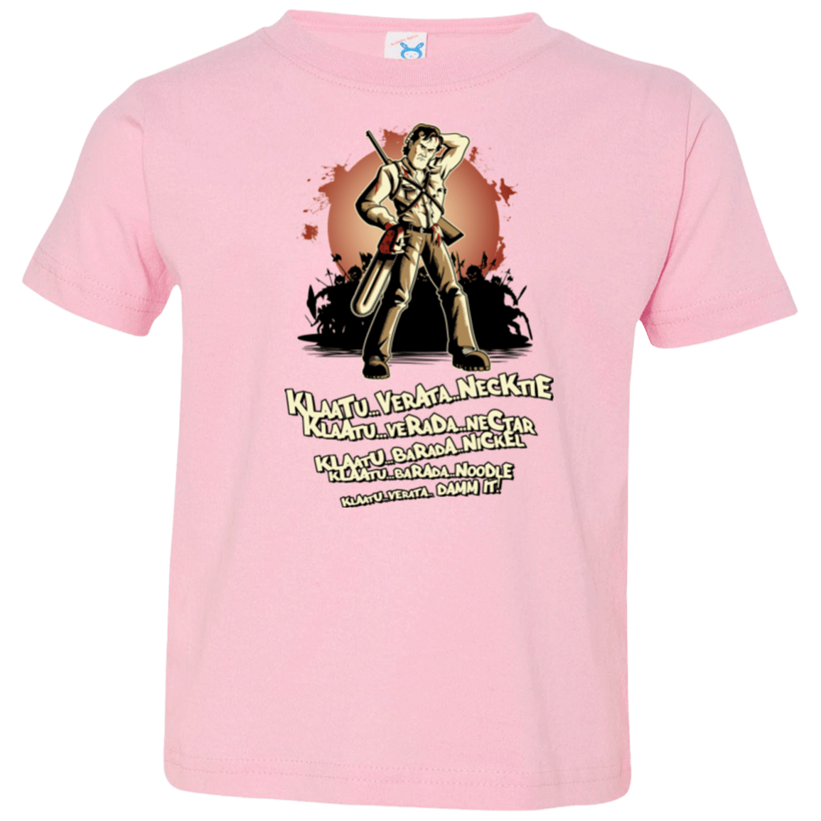 T-Shirts Pink / 2T Klaatu Barada Nikto Toddler Premium T-Shirt
