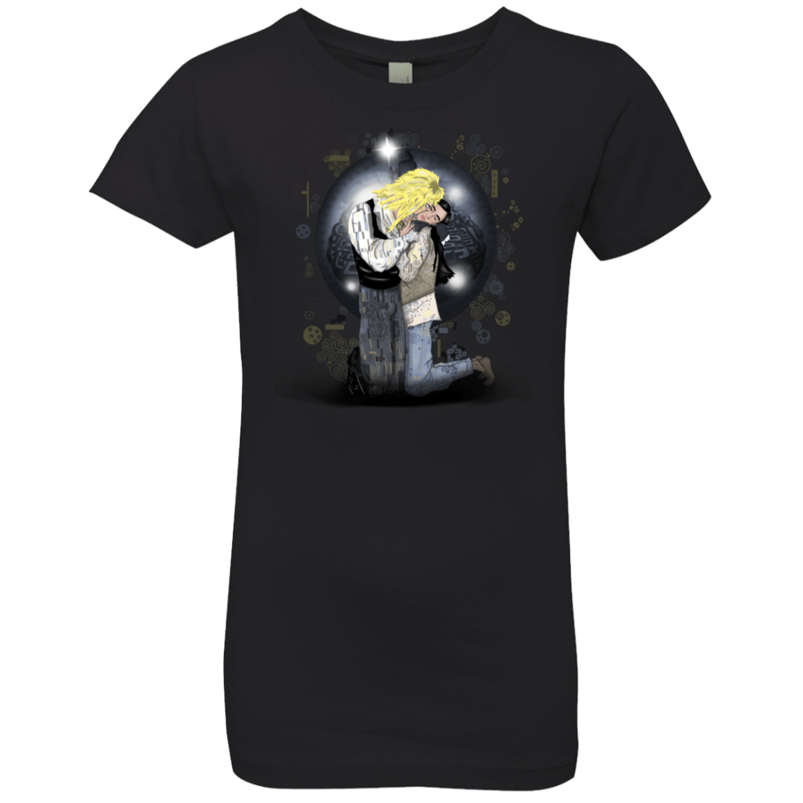 T-Shirts Black / YXS Klimt Jareth Girls Premium T-Shirt