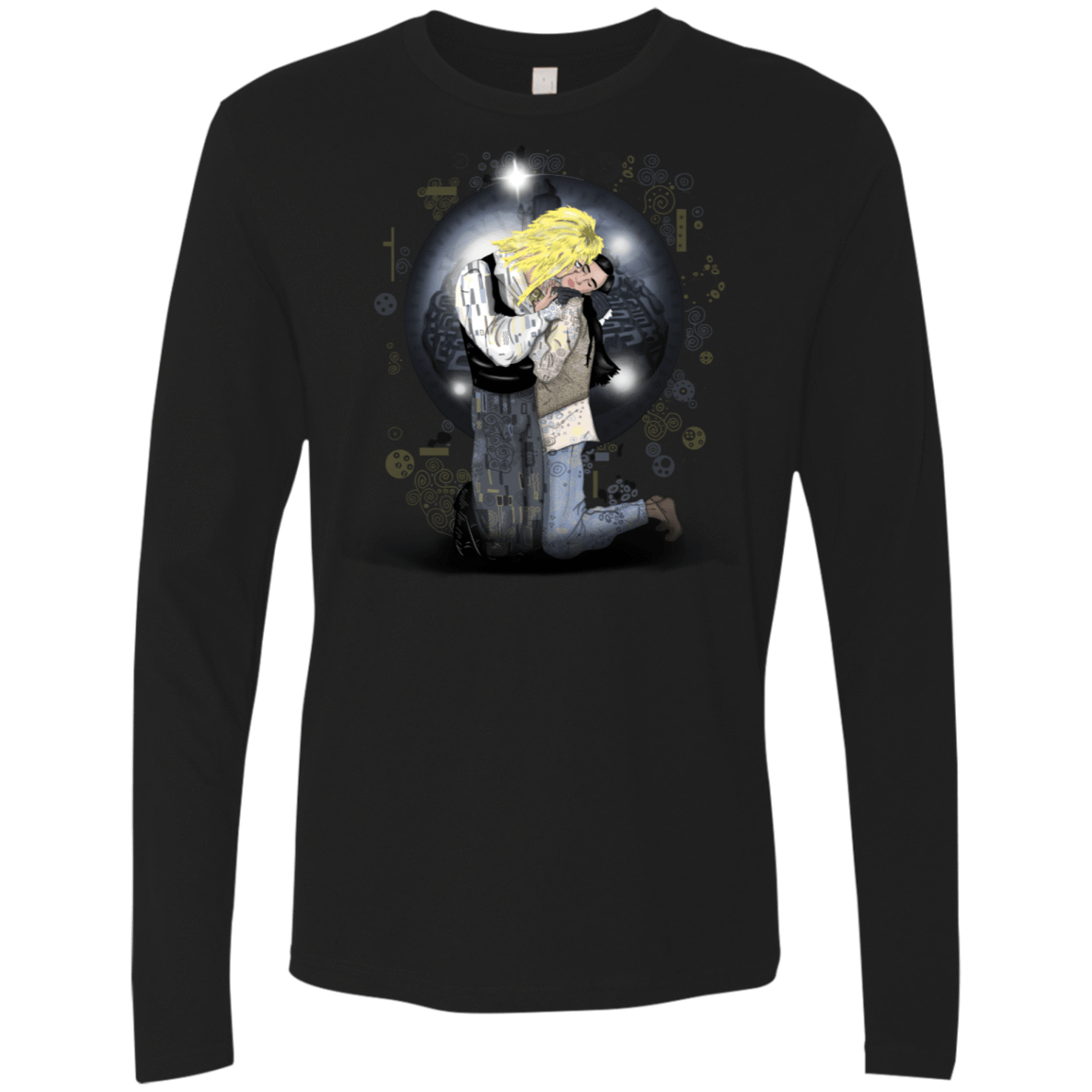 T-Shirts Black / S Klimt Jareth Men's Premium Long Sleeve