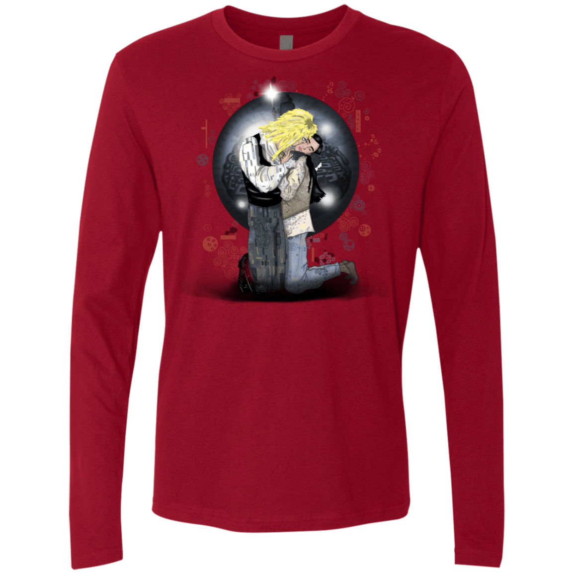 T-Shirts Cardinal / S Klimt Jareth Men's Premium Long Sleeve