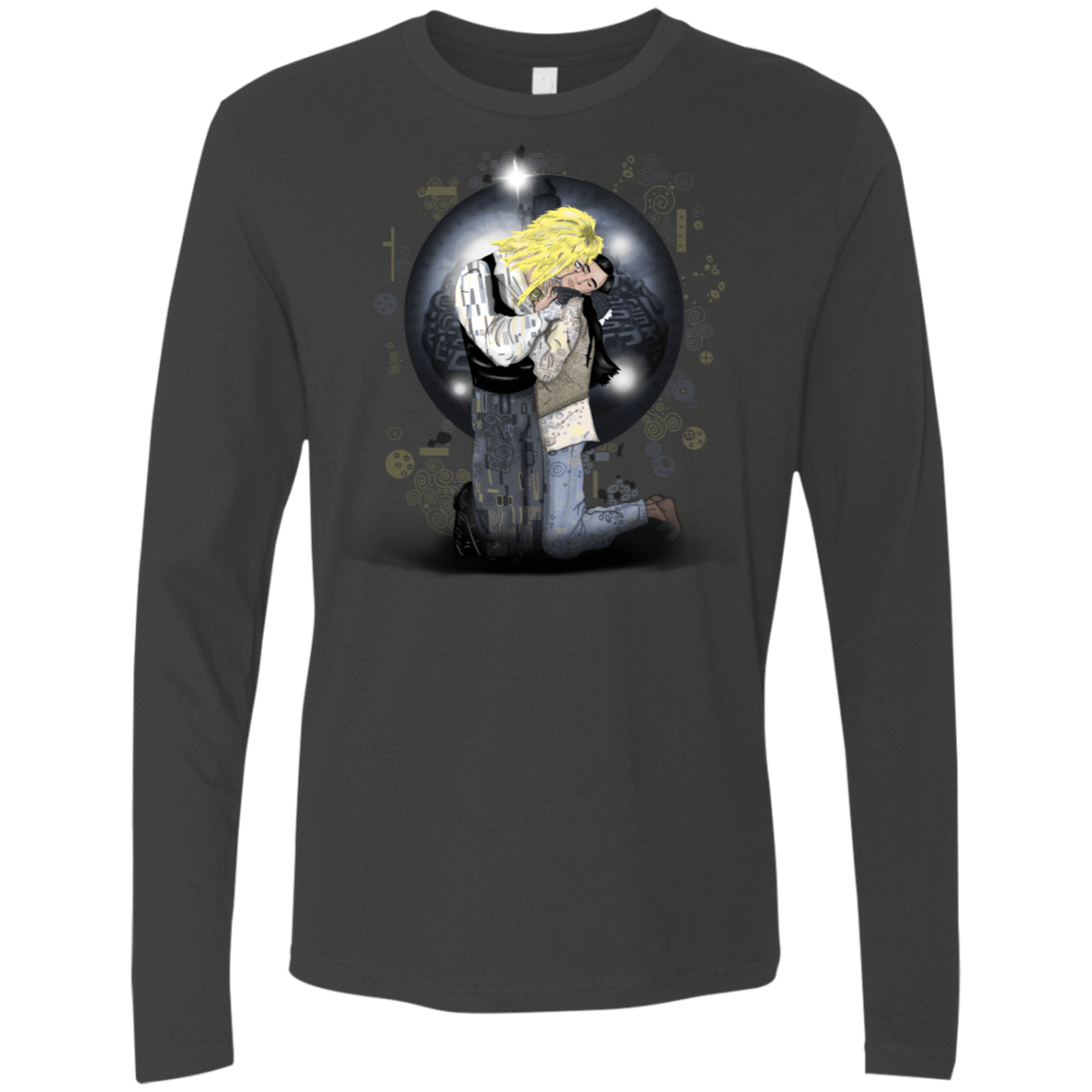 T-Shirts Heavy Metal / S Klimt Jareth Men's Premium Long Sleeve