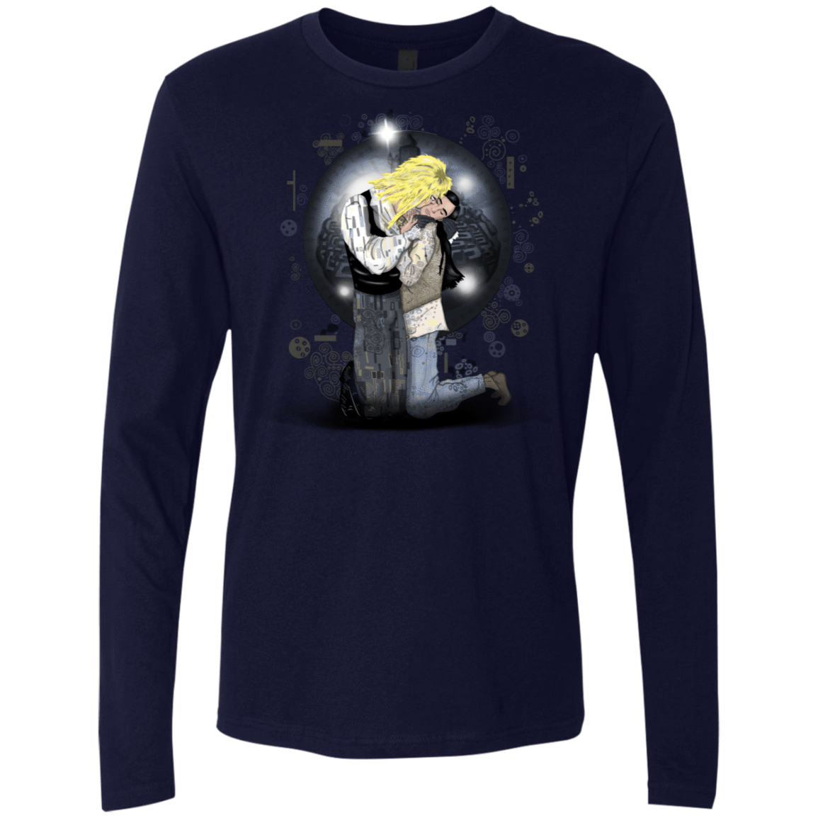 T-Shirts Midnight Navy / S Klimt Jareth Men's Premium Long Sleeve