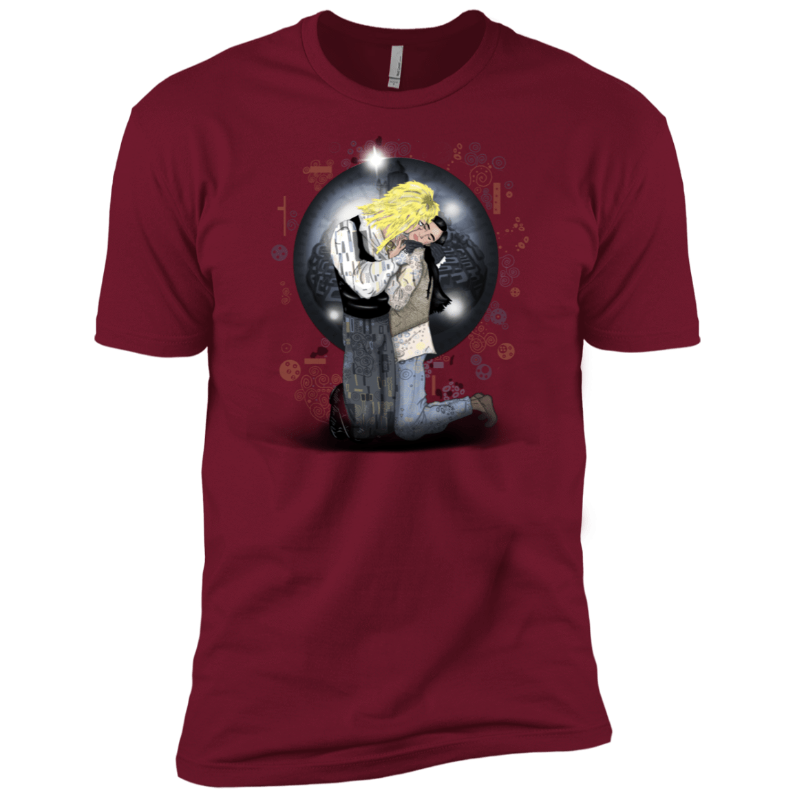 T-Shirts Cardinal / X-Small Klimt Jareth Men's Premium T-Shirt