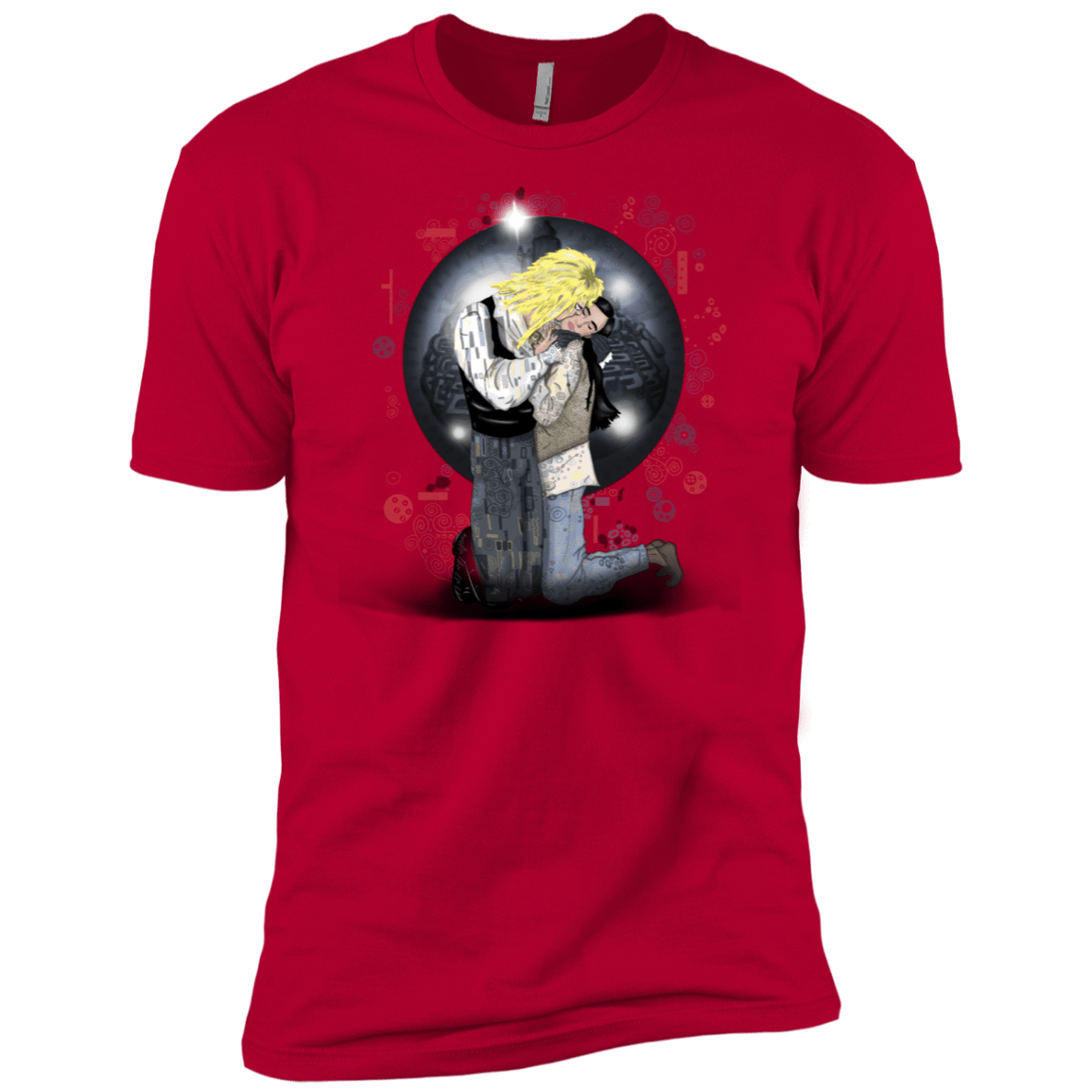 T-Shirts Red / X-Small Klimt Jareth Men's Premium T-Shirt