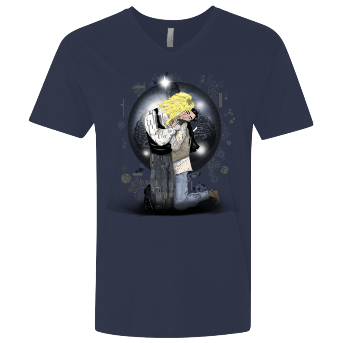 T-Shirts Midnight Navy / X-Small Klimt Jareth Men's Premium V-Neck