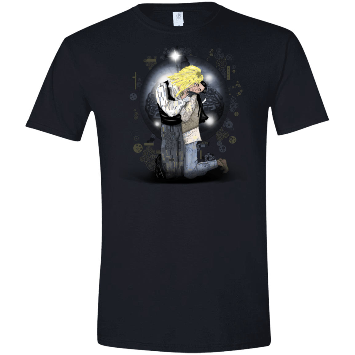 T-Shirts Black / X-Small Klimt Jareth Men's Semi-Fitted Softstyle