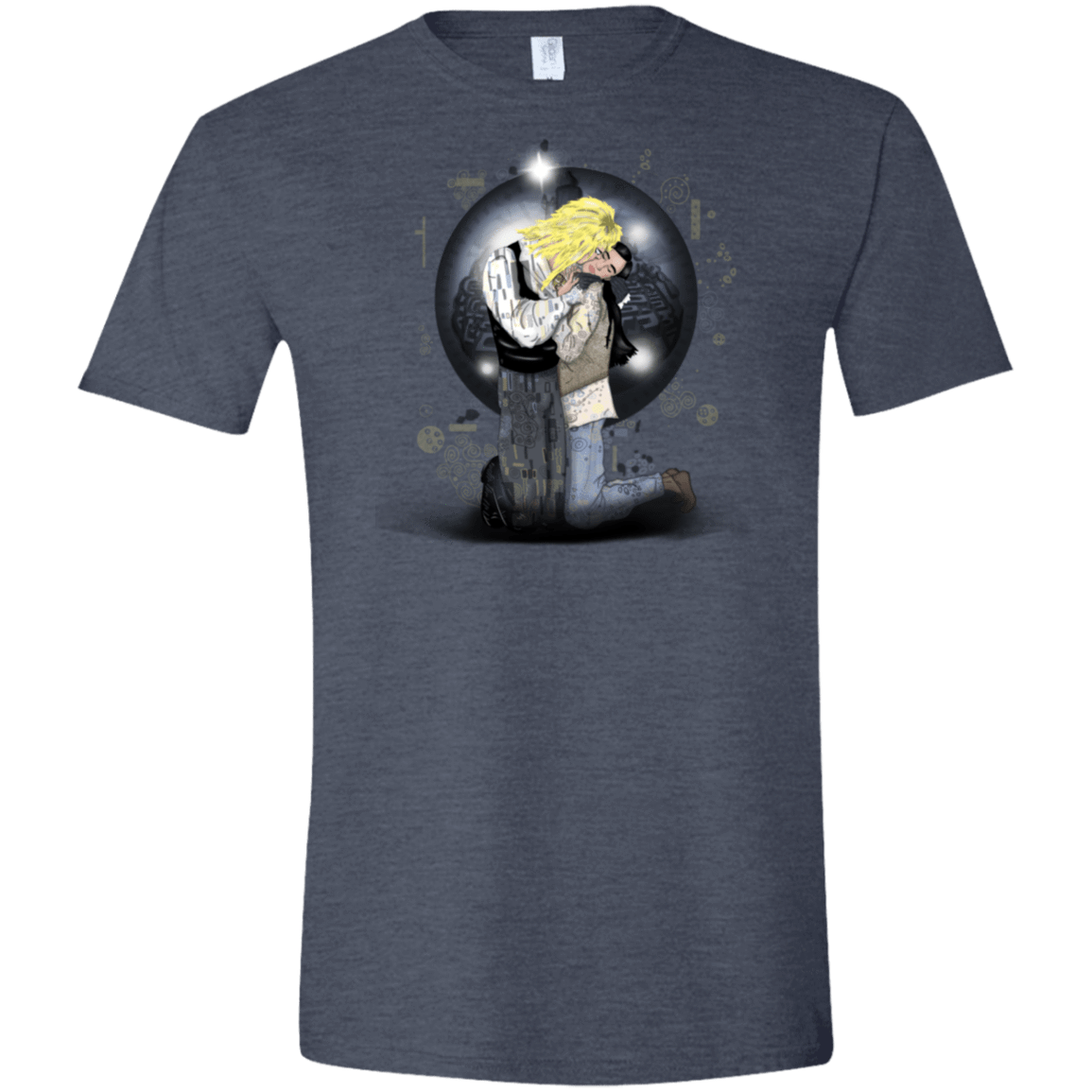 T-Shirts Heather Navy / S Klimt Jareth Men's Semi-Fitted Softstyle