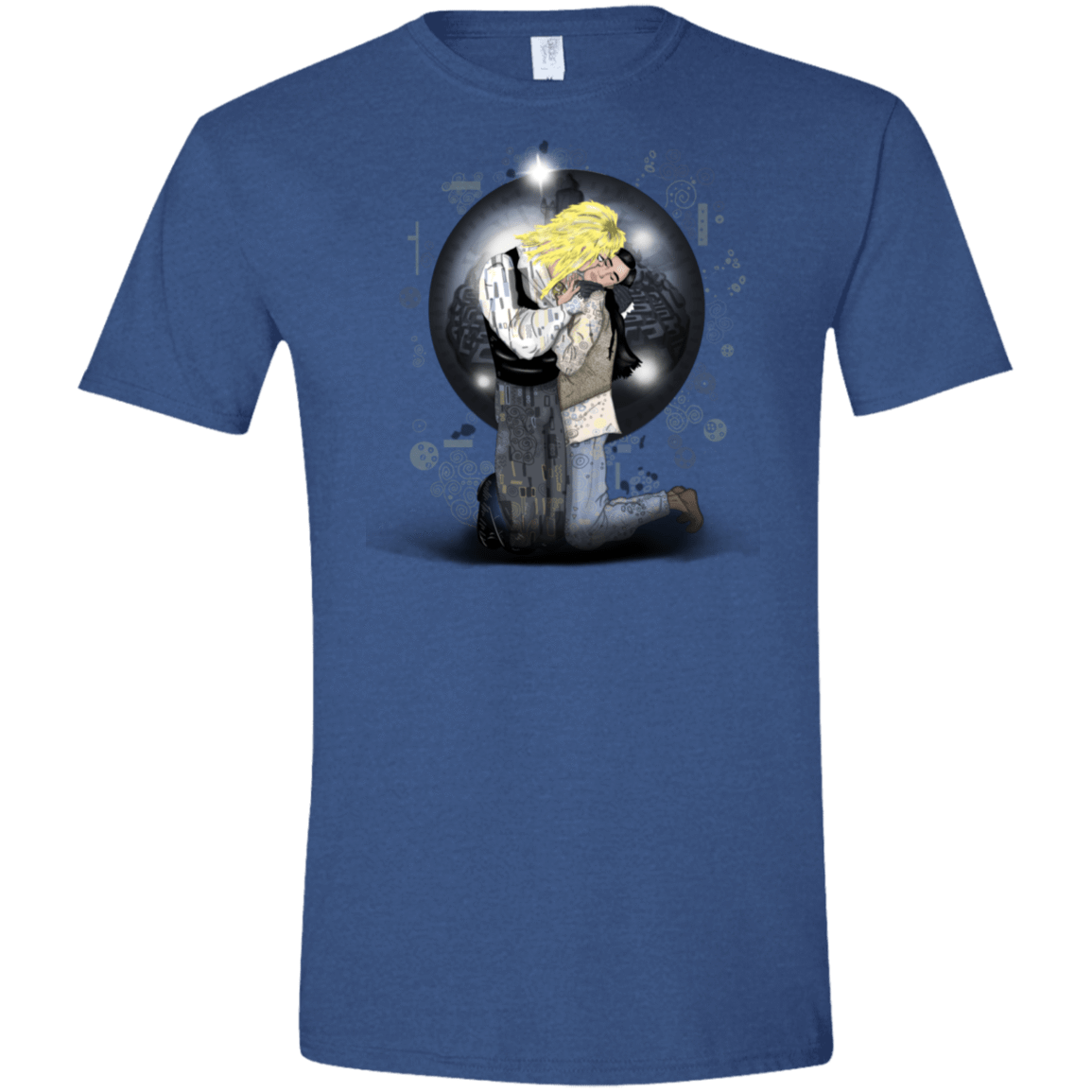 T-Shirts Heather Royal / X-Small Klimt Jareth Men's Semi-Fitted Softstyle