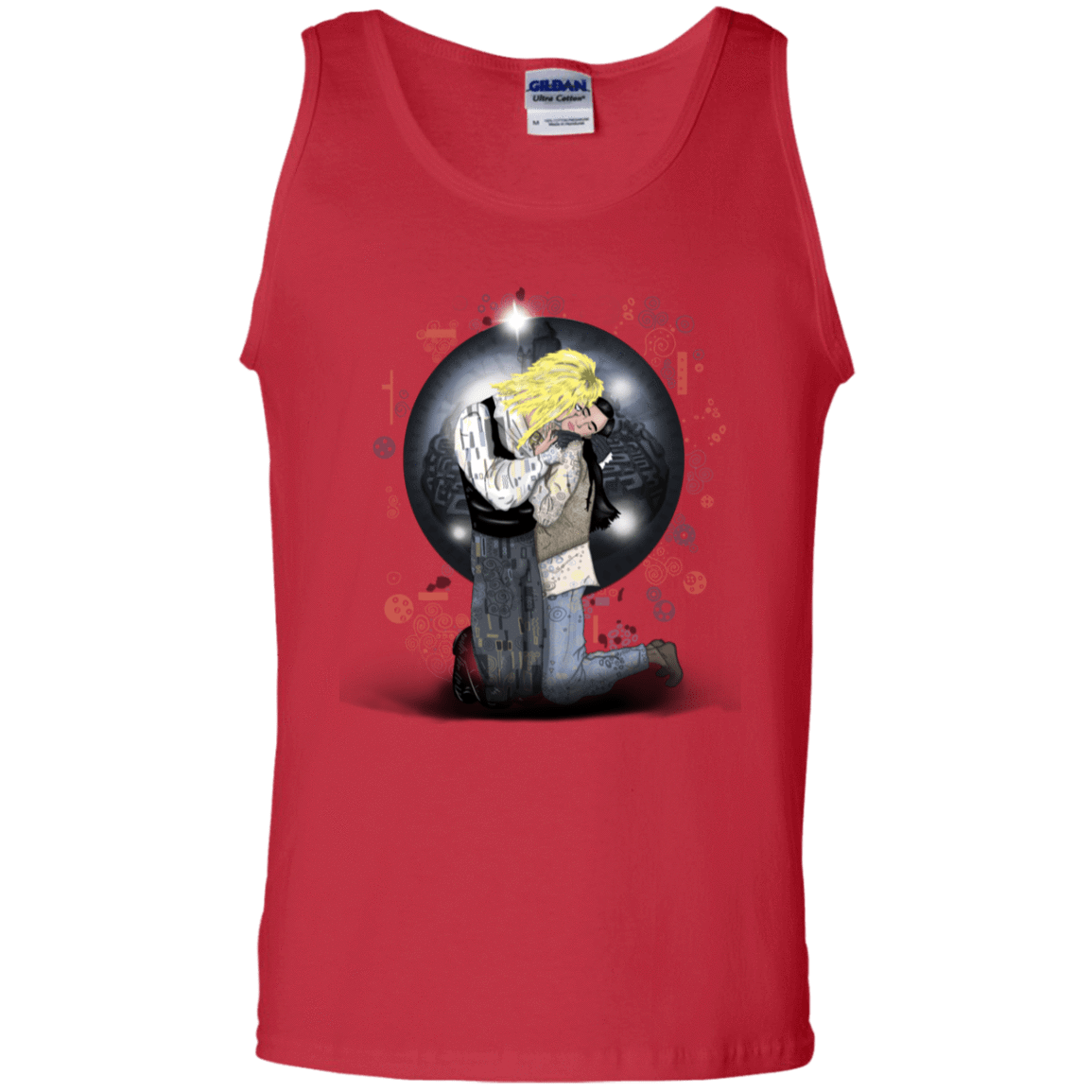 T-Shirts Red / S Klimt Jareth Men's Tank Top