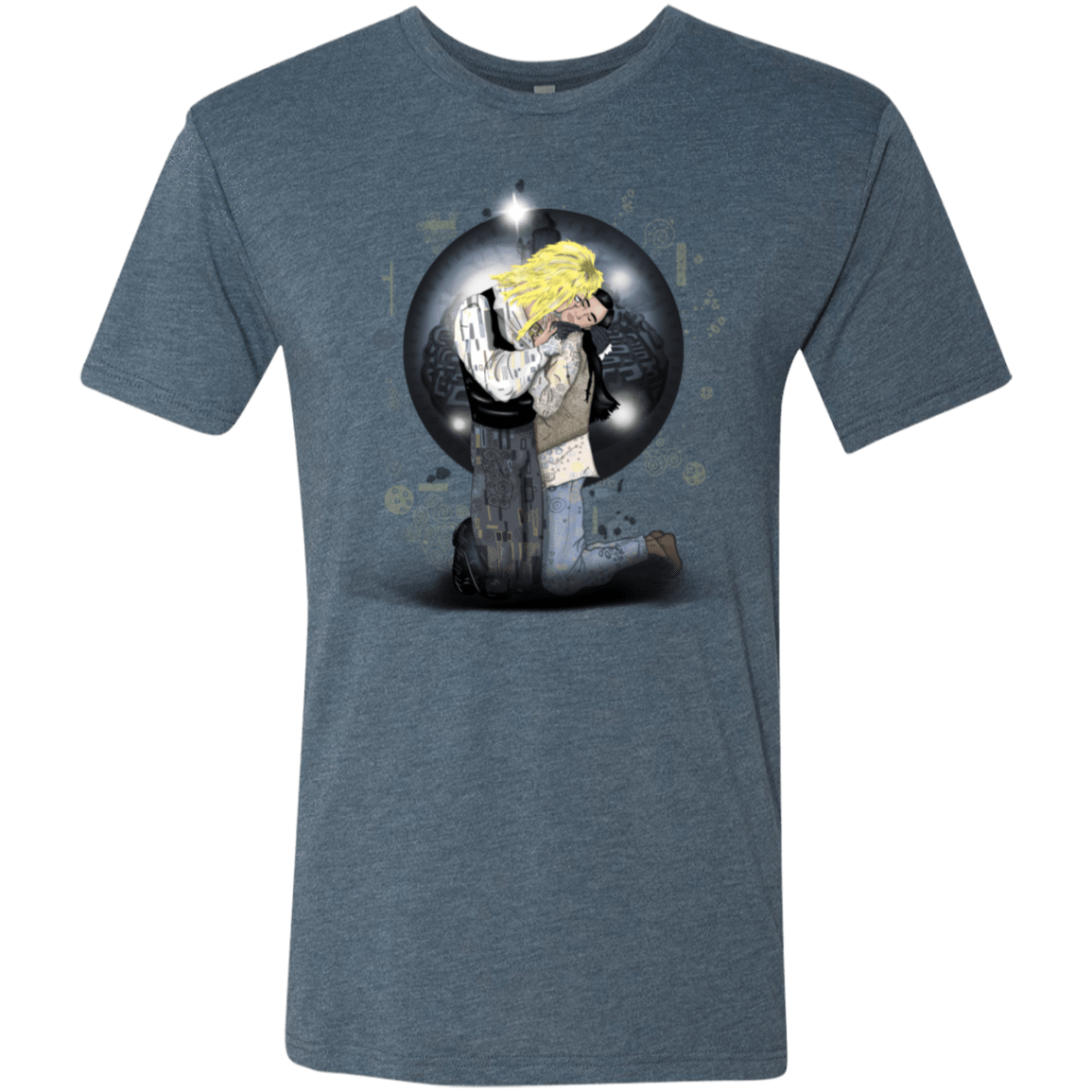 T-Shirts Indigo / S Klimt Jareth Men's Triblend T-Shirt