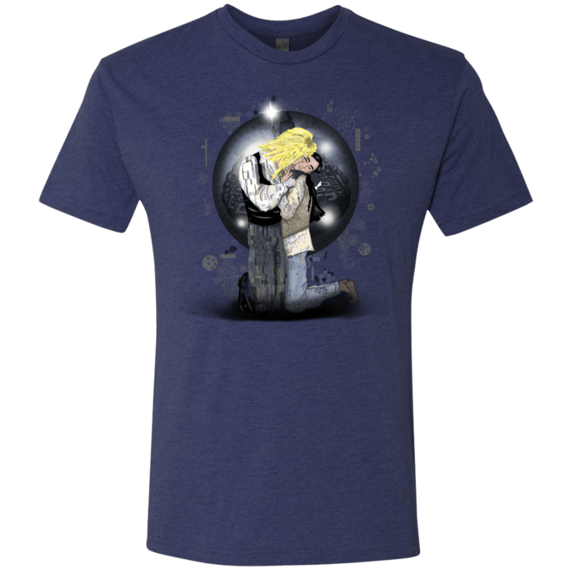 T-Shirts Vintage Navy / S Klimt Jareth Men's Triblend T-Shirt