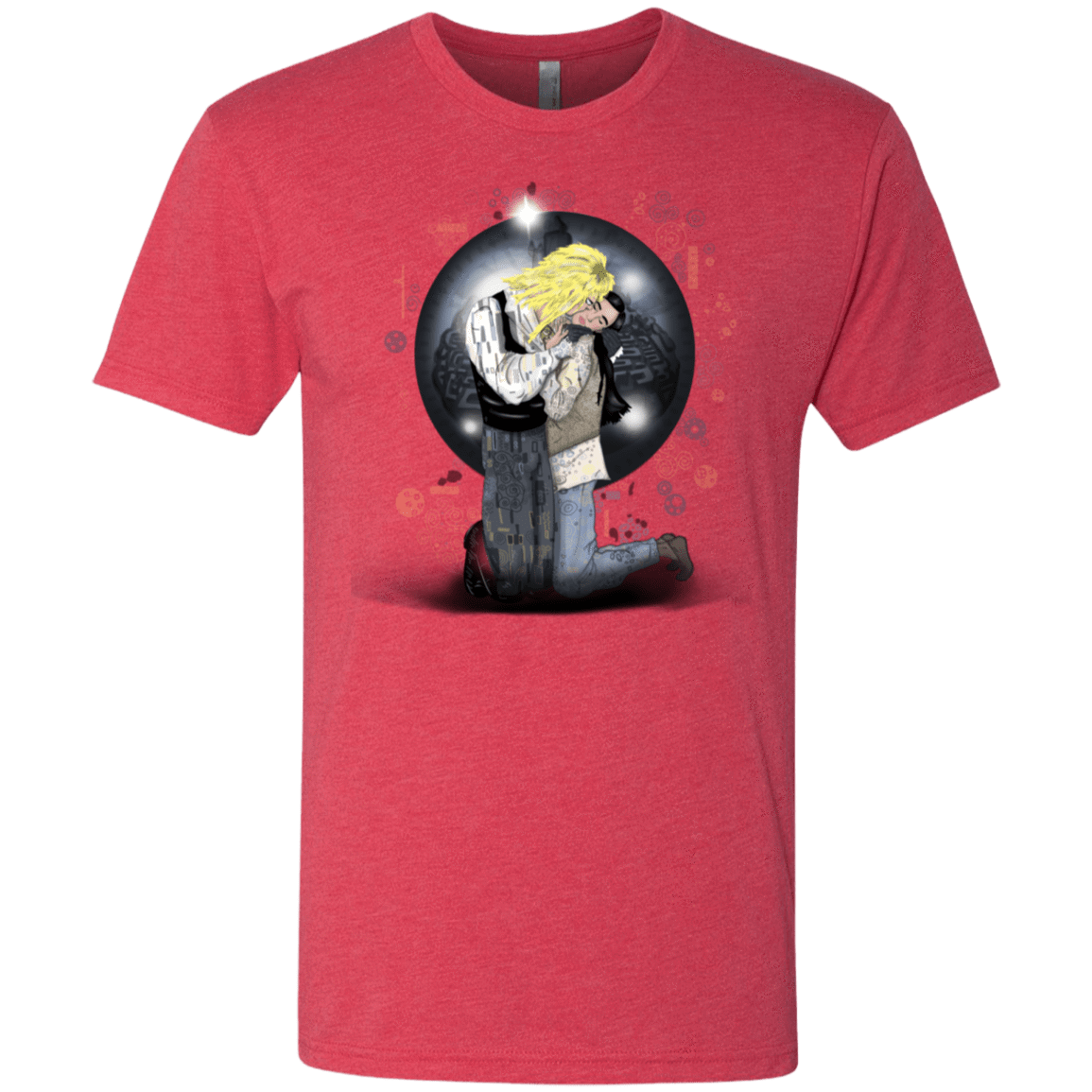 T-Shirts Vintage Red / S Klimt Jareth Men's Triblend T-Shirt