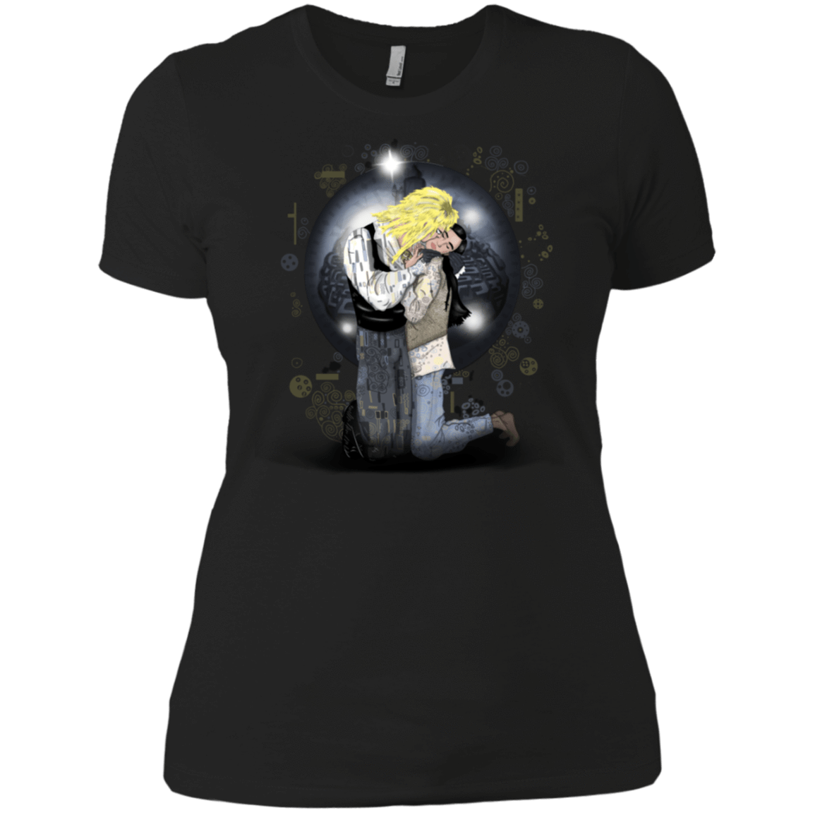 T-Shirts Black / X-Small Klimt Jareth Women's Premium T-Shirt