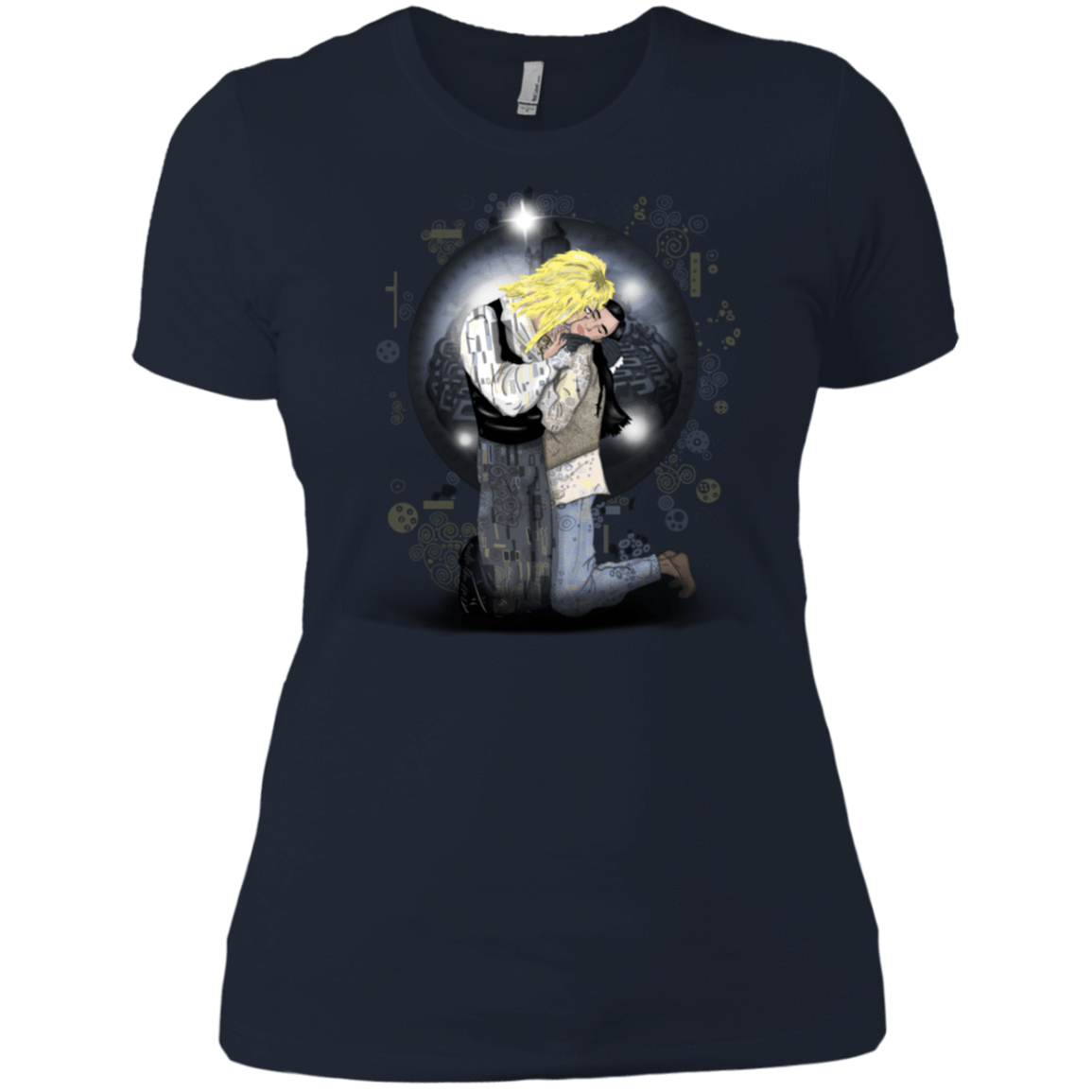 T-Shirts Midnight Navy / X-Small Klimt Jareth Women's Premium T-Shirt