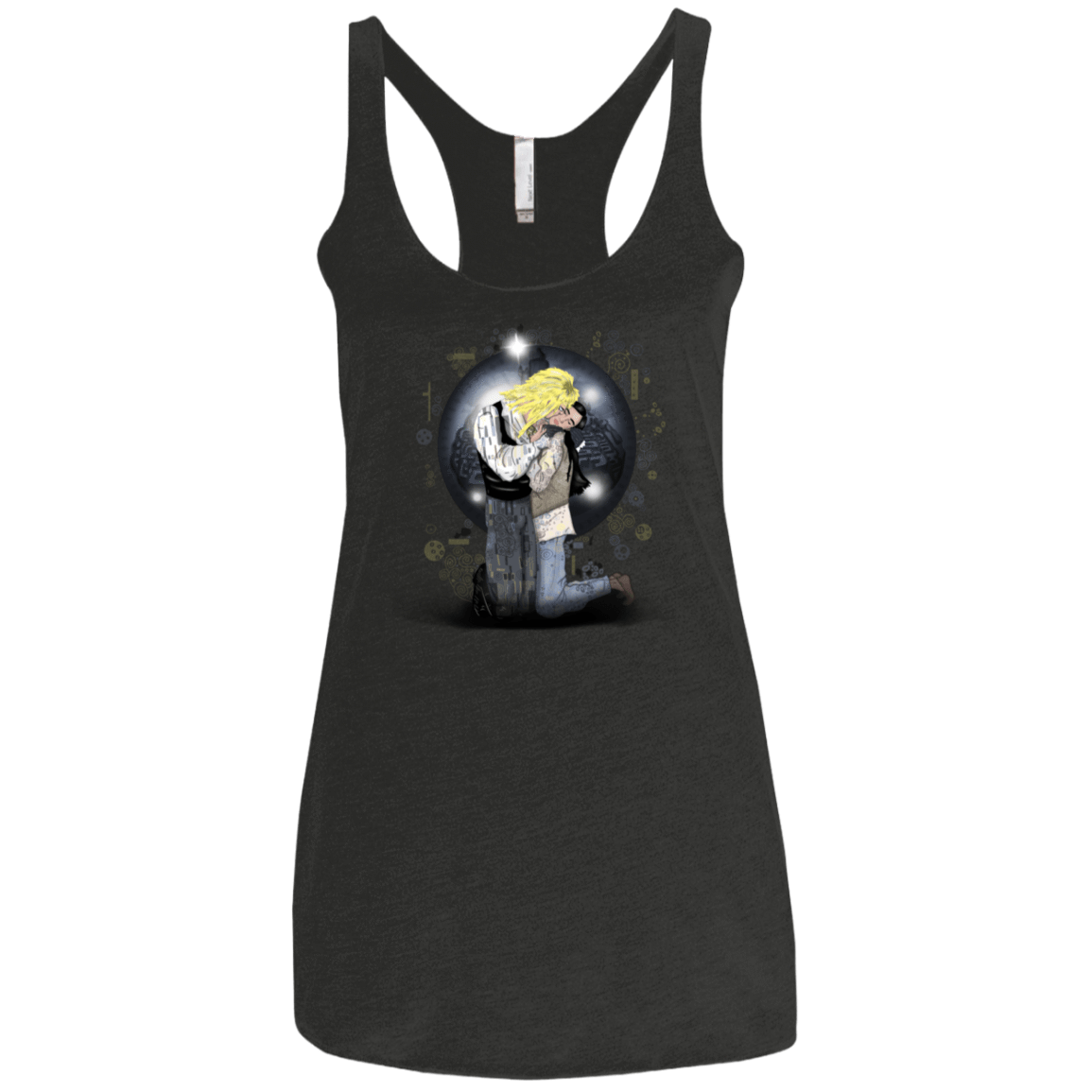 T-Shirts Vintage Black / X-Small Klimt Jareth Women's Triblend Racerback Tank