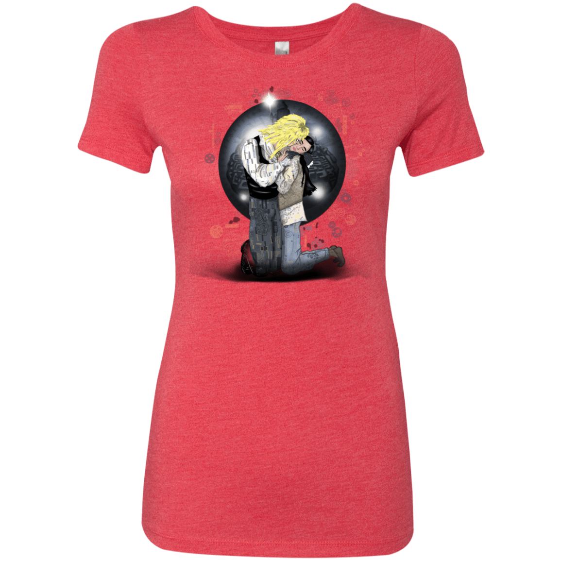 T-Shirts Vintage Red / S Klimt Jareth Women's Triblend T-Shirt