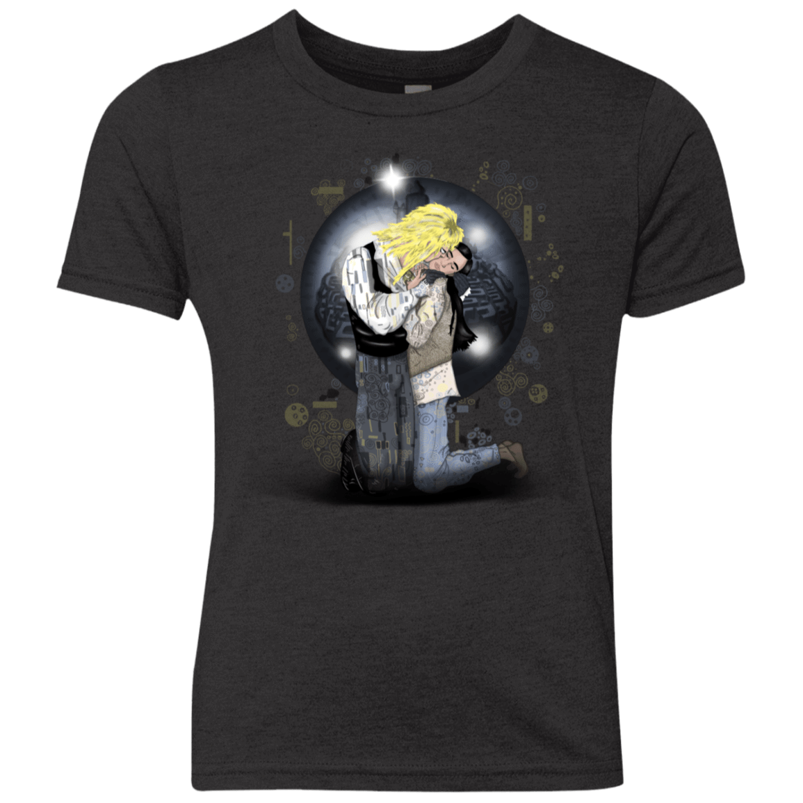 T-Shirts Vintage Black / YXS Klimt Jareth Youth Triblend T-Shirt