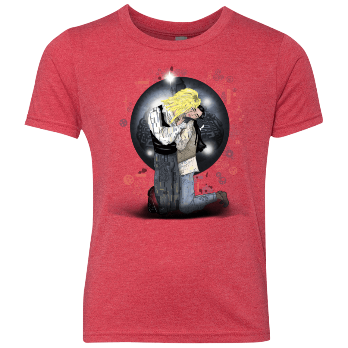 T-Shirts Vintage Red / YXS Klimt Jareth Youth Triblend T-Shirt