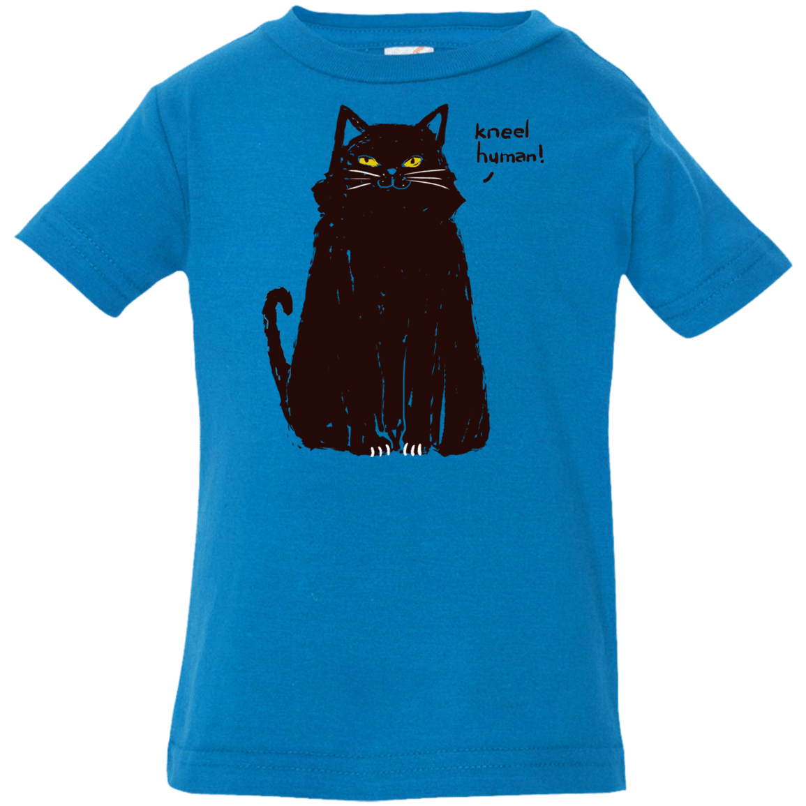T-Shirts Cobalt / 6 Months Kneel Human! Infant Premium T-Shirt