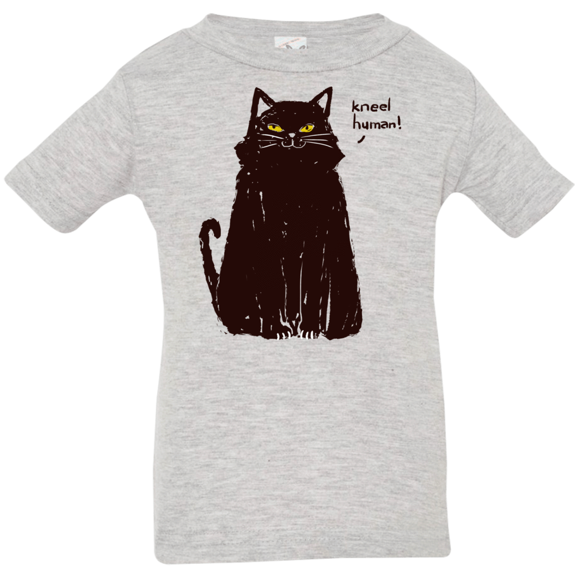 T-Shirts Heather Grey / 6 Months Kneel Human! Infant Premium T-Shirt