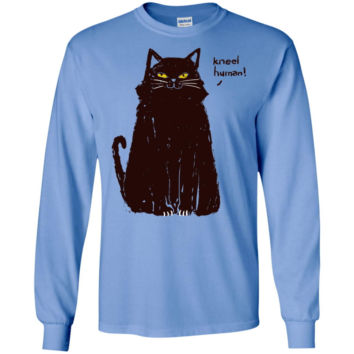 Kneel Human! Men's Long Sleeve T-Shirt