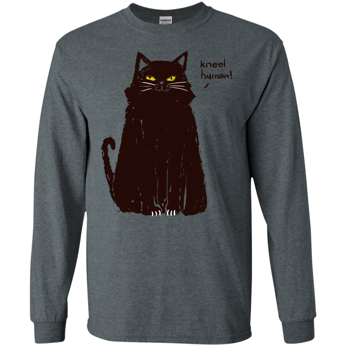 Kneel Human! Men's Long Sleeve T-Shirt
