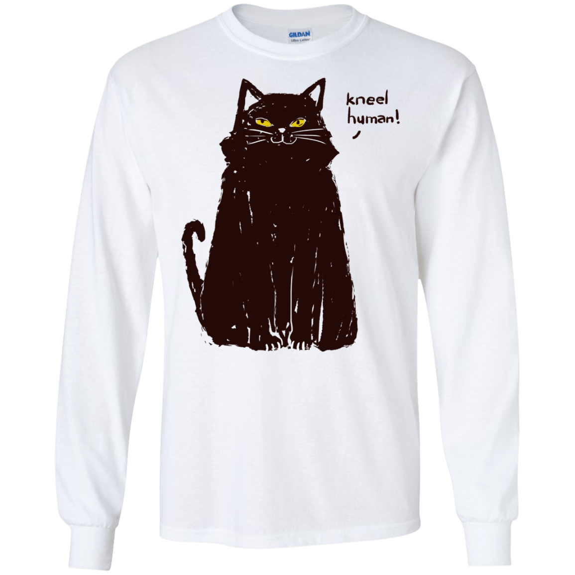 Kneel Human! Men's Long Sleeve T-Shirt