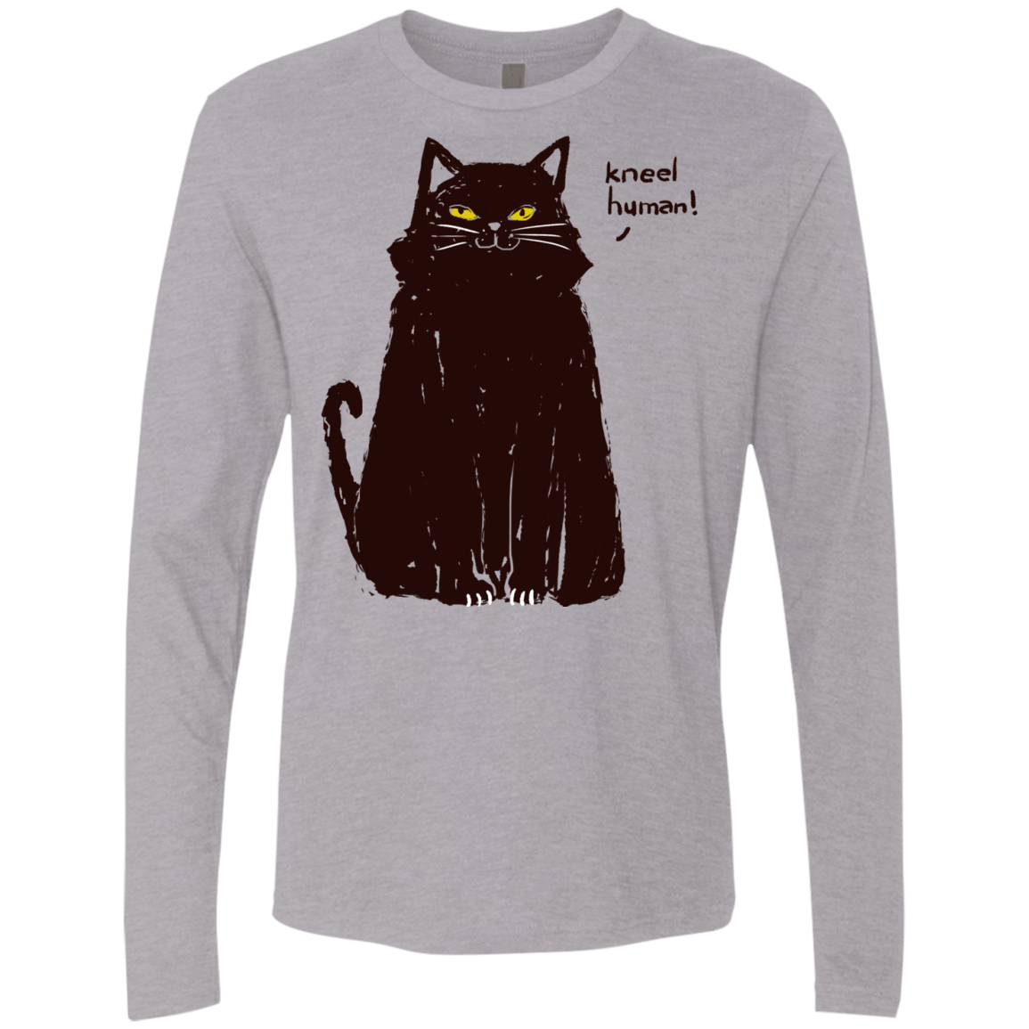 Kneel Human! Men's Premium Long Sleeve