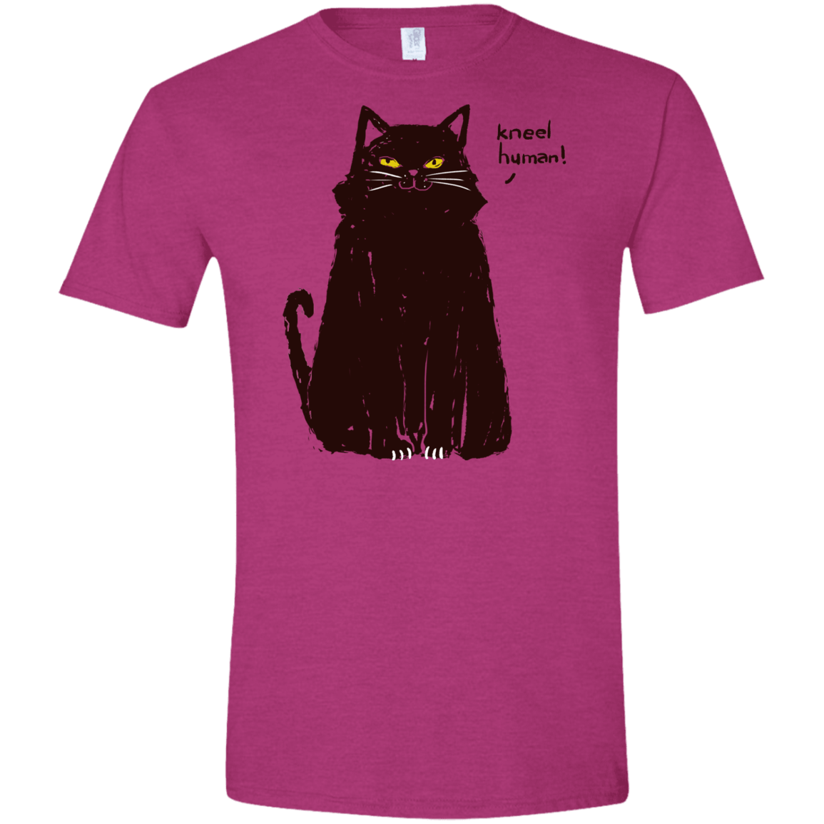 Kneel Human! Men's Semi-Fitted Softstyle