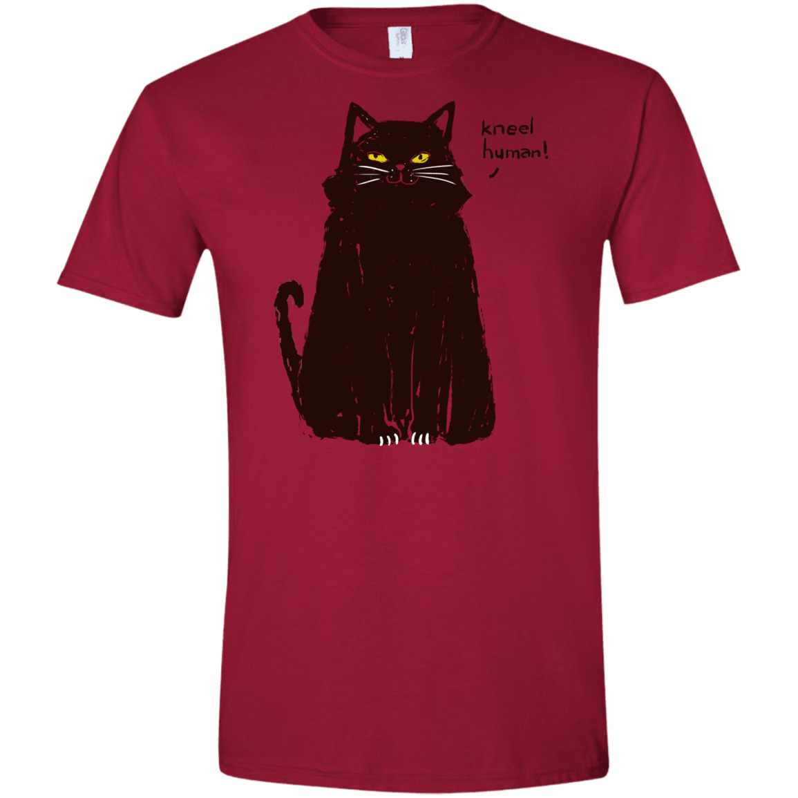 Kneel Human! Men's Semi-Fitted Softstyle