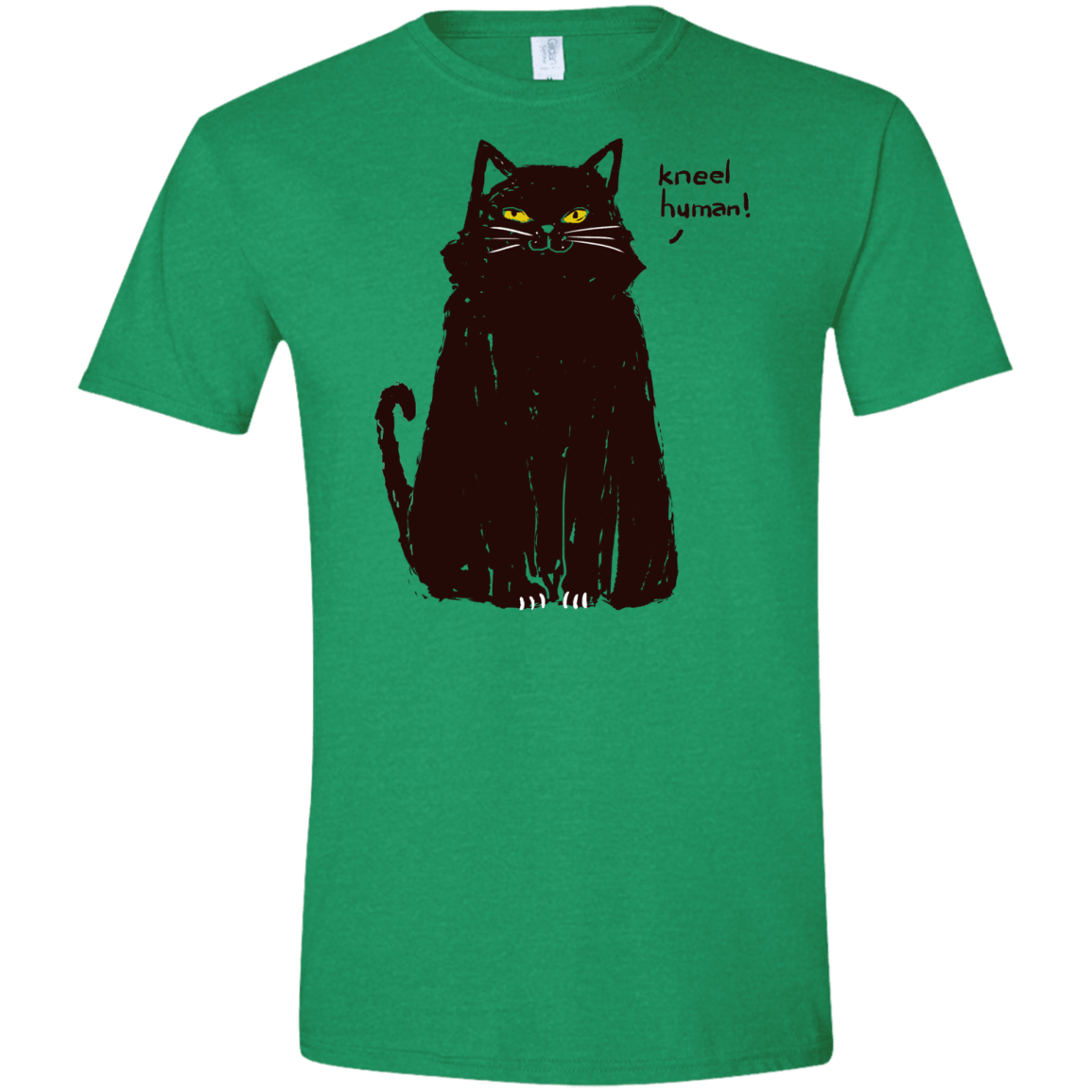 Kneel Human! Men's Semi-Fitted Softstyle