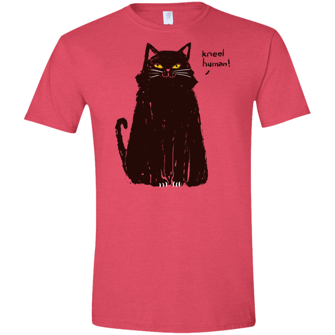 Kneel Human! Men's Semi-Fitted Softstyle