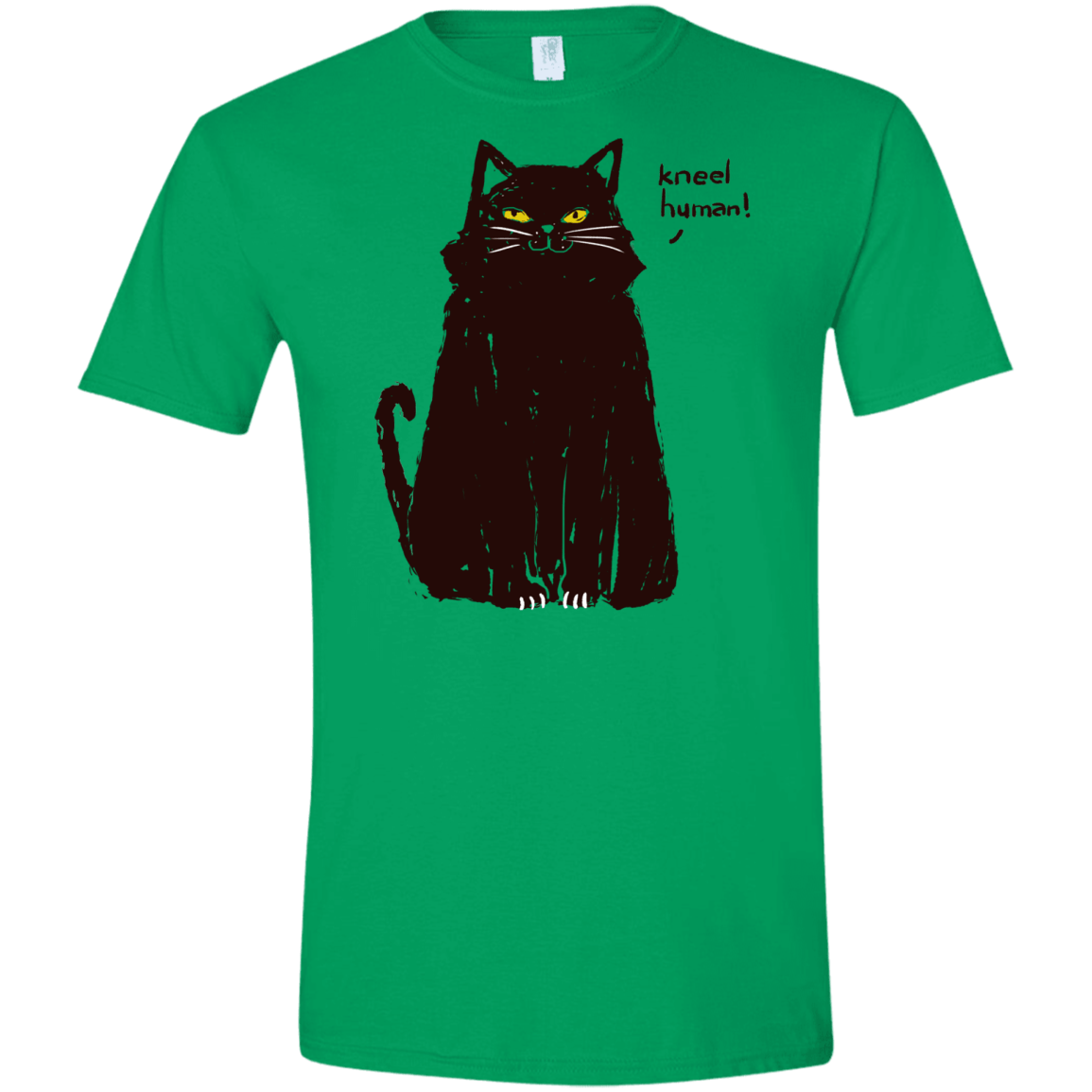 Kneel Human! Men's Semi-Fitted Softstyle